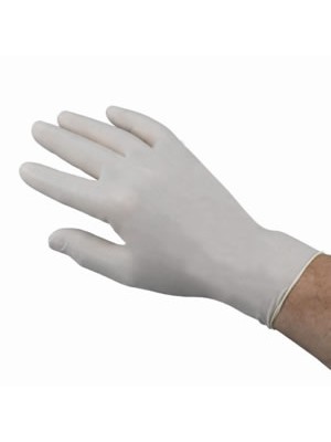 LATEX Einmal-Handschuhe, puderfrei, Gr. L, Box à 100 Stk.